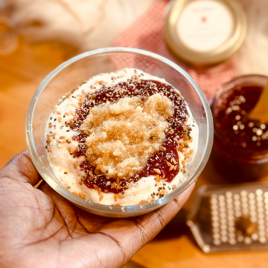 A Soulful Start with Our Raspberry Jam Parfait