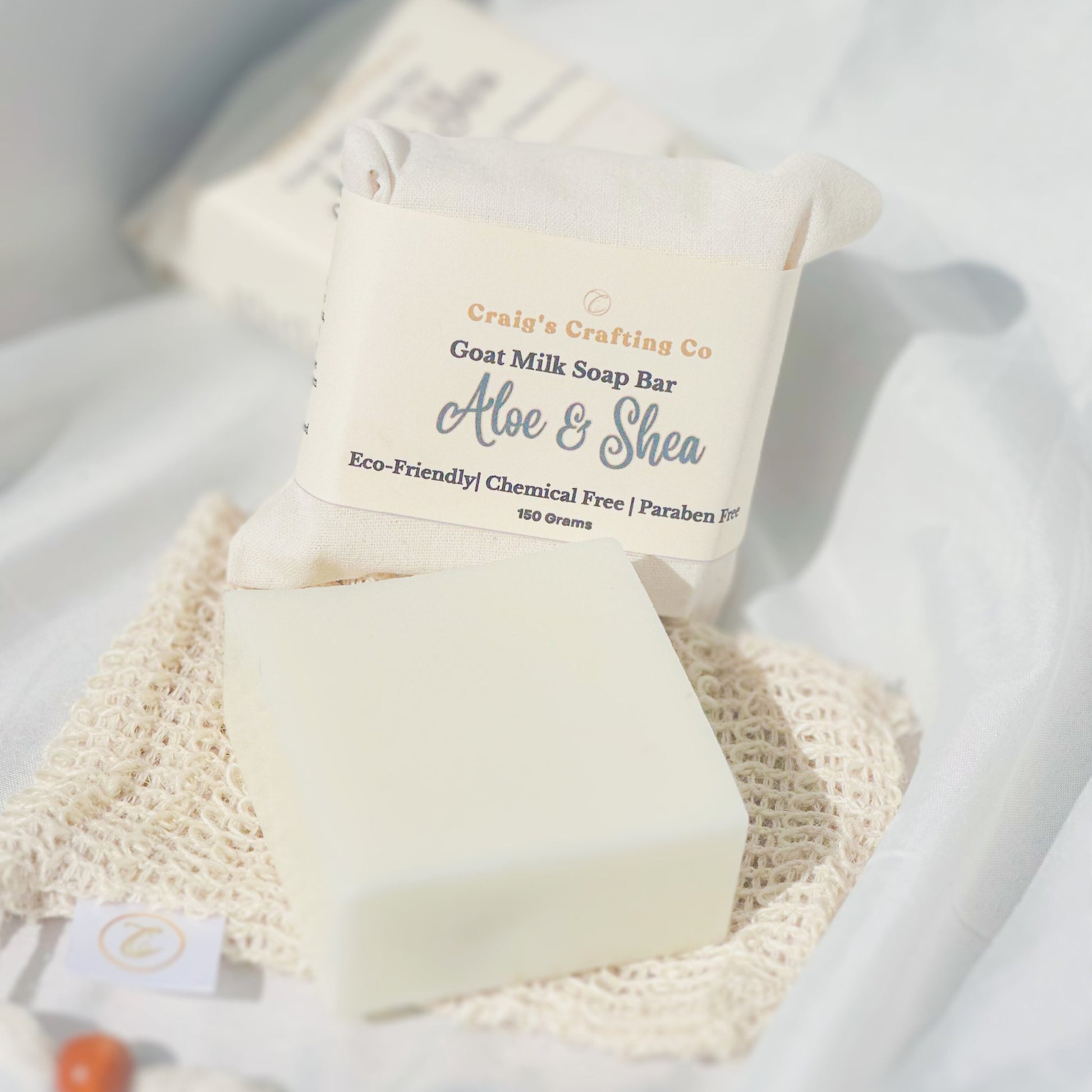 Aloe & Shea Goat Milk Soap Bar - Craig’s Crafting Co.