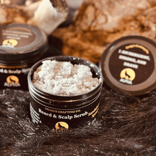 Alpha Beard & Scalp Scrub - Craig’s Crafting Co.