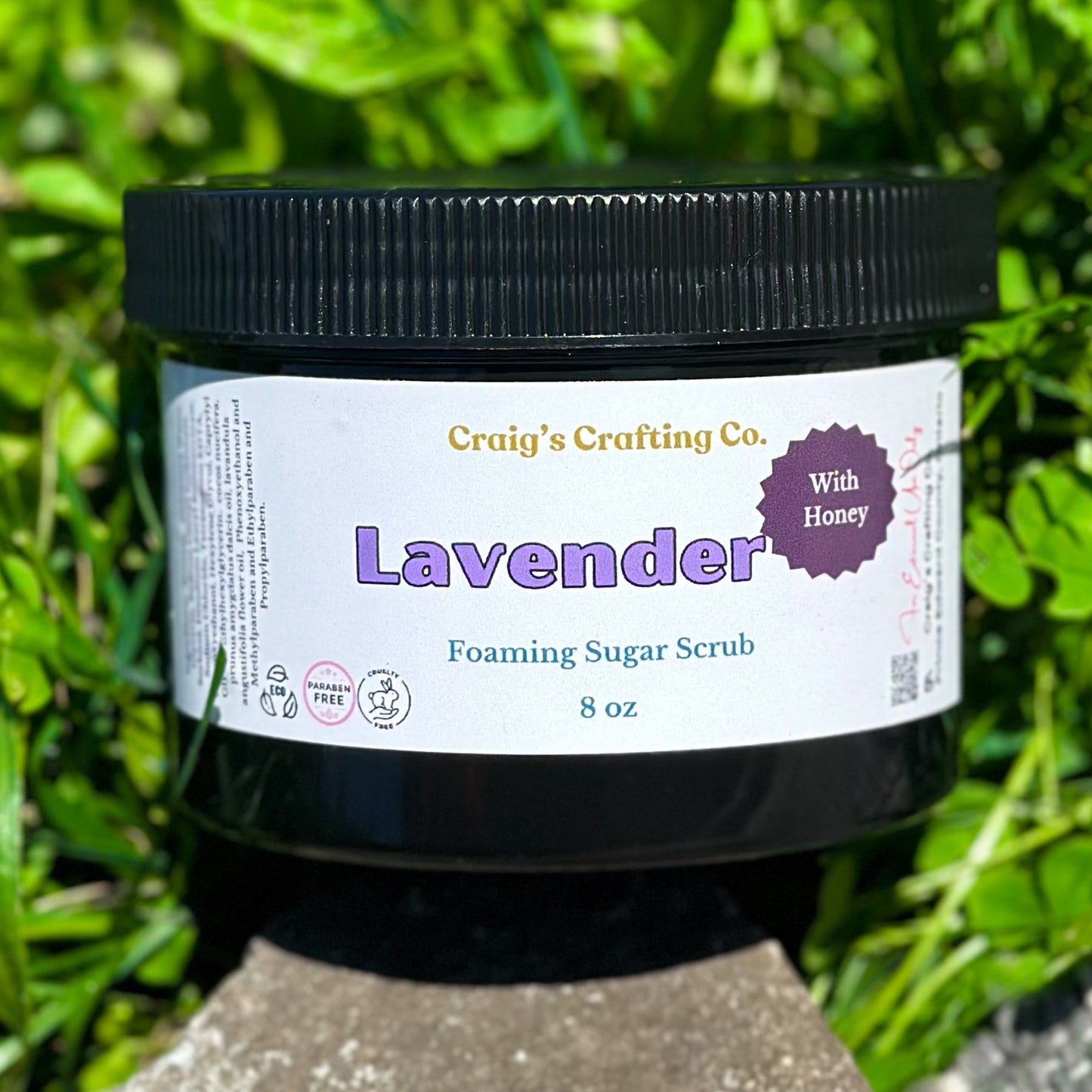 Lavender Foaming Sugar Scrub - Craig’s Crafting Co.