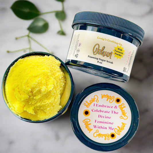 Oshun Energy | Foaming Sugar Scrub - Craig’s Crafting Co.