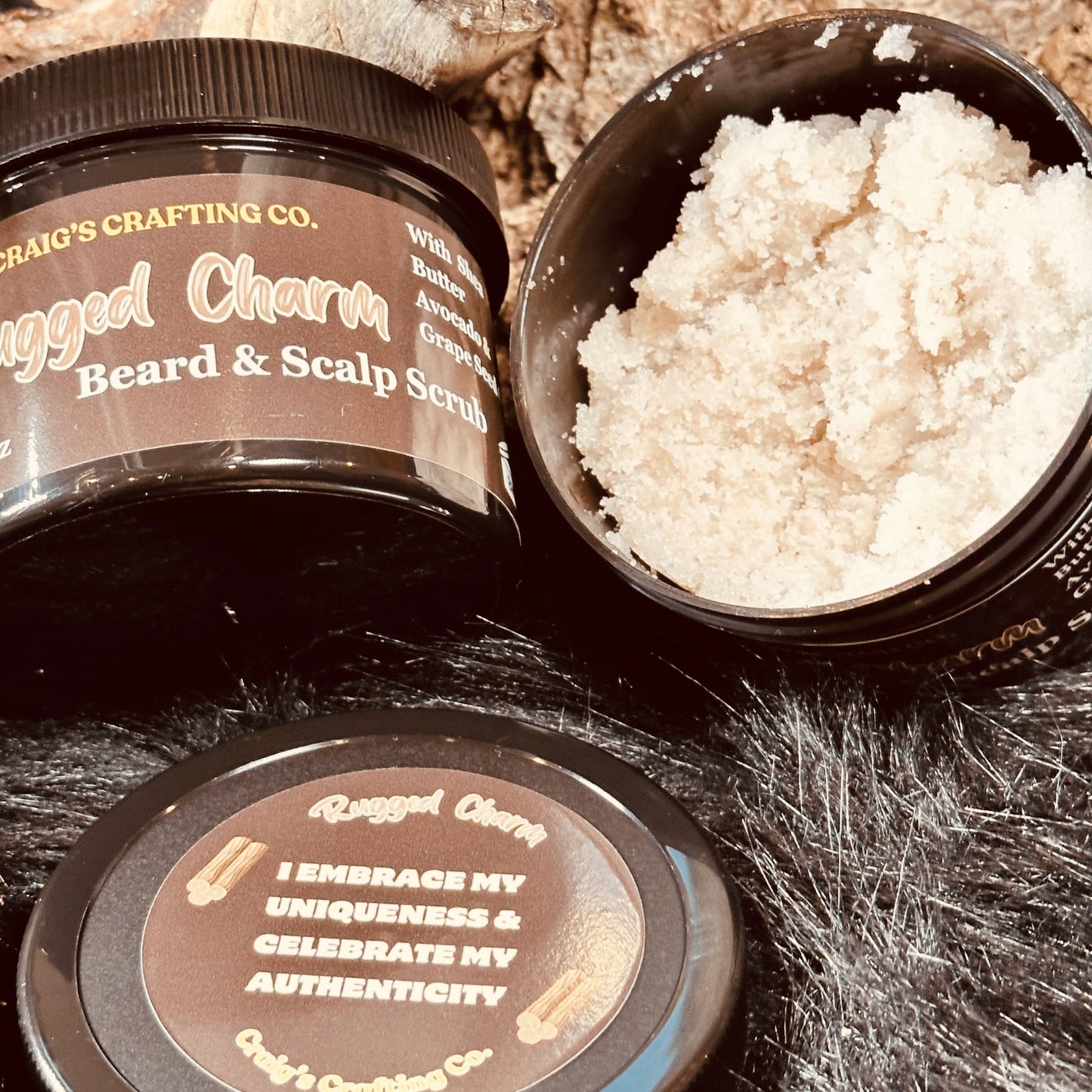 Rugged Charm Beard and Scalp Foaming Scrub - Craig’s Crafting Co.