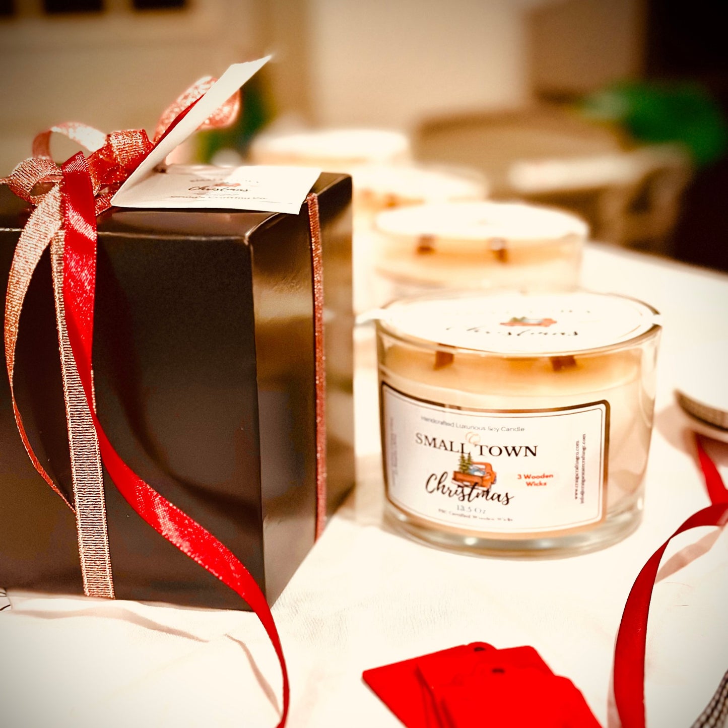 Small Town Christmas Candle | Soy Wax Blend - Craig’s Crafting Co.