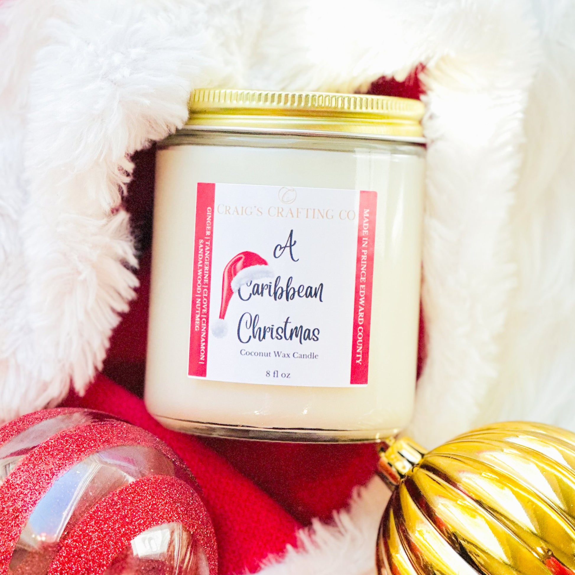 A Caribbean Christmas Candle - Craig’s Crafting Co.