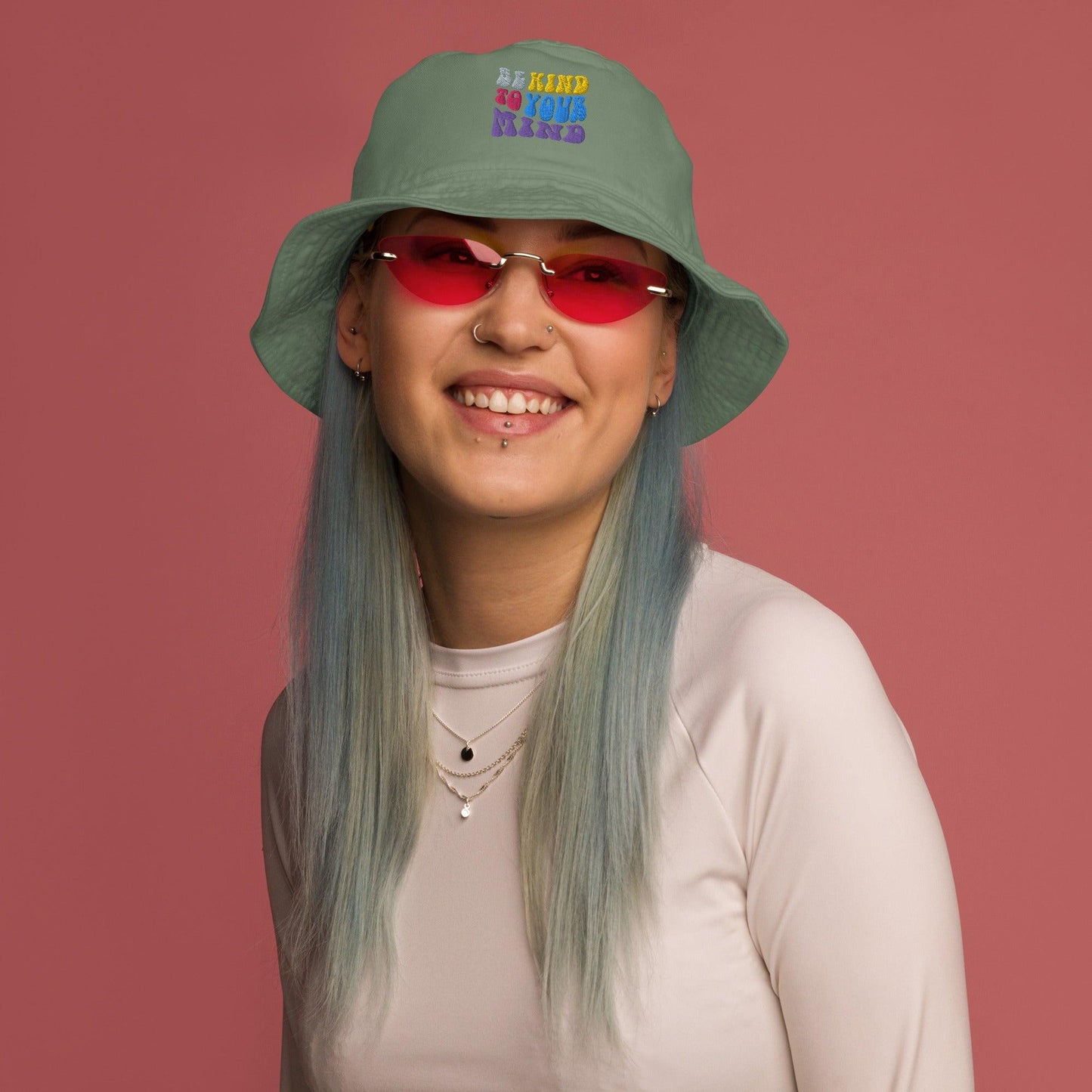 Craig's Crafting Co | Be Kind To Your Mind Organic bucket hat - Craig’s Crafting Co.