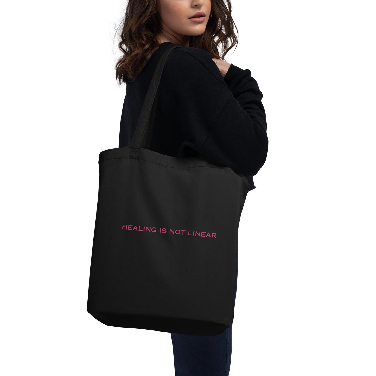 Healing Is Not Linear | Eco Tote Bag - Craig’s Crafting Co.