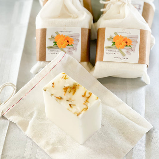 Lemongrass & Calendula | Soap Bar - Craig’s Crafting Co.