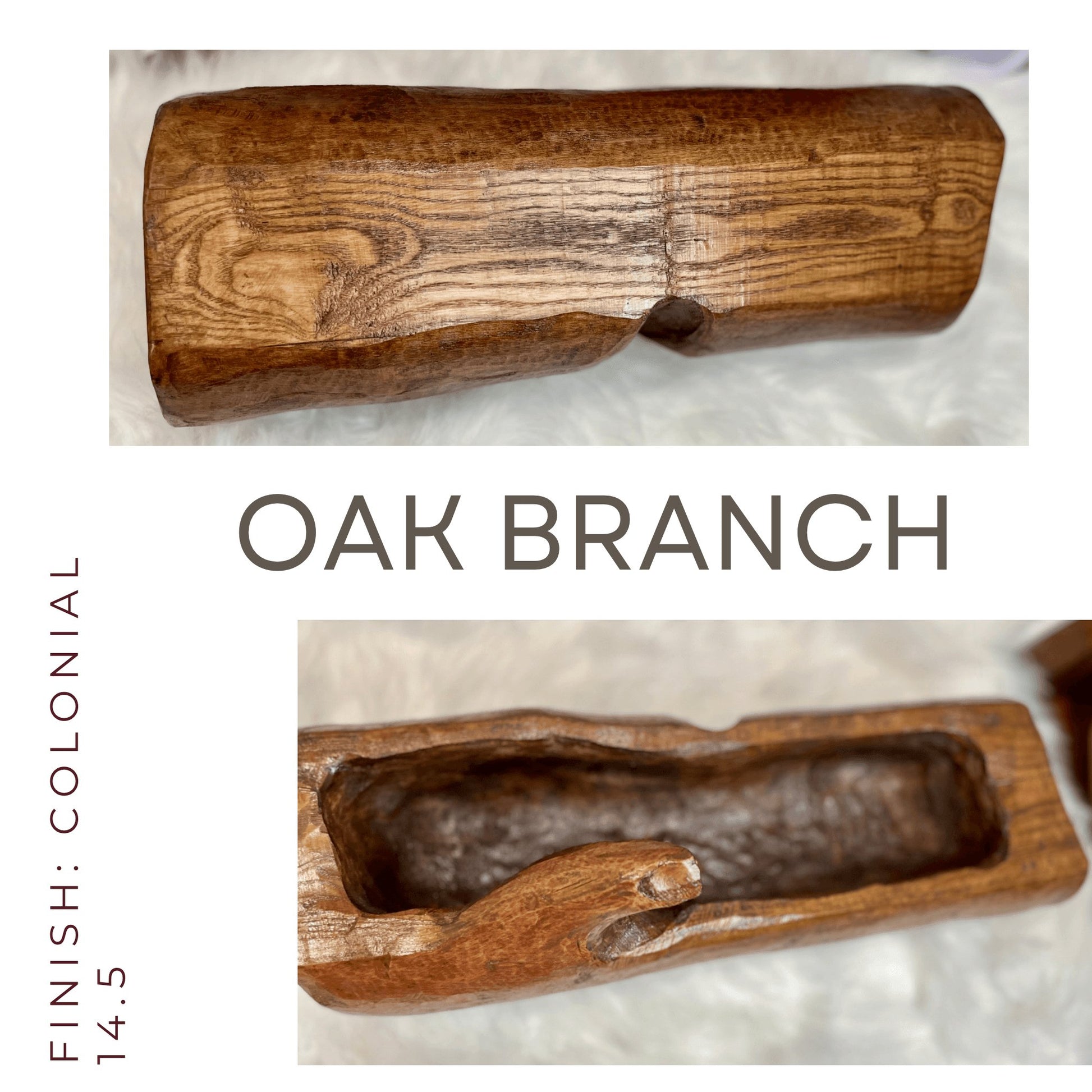 Oak Wood Carving  | 14.5”  | Craig’s Crafting Co.