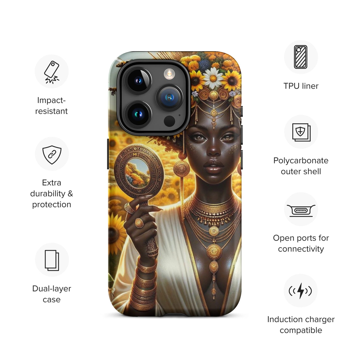Oshun Energy | Tough Case for iPhone® - Craig’s Crafting Co.