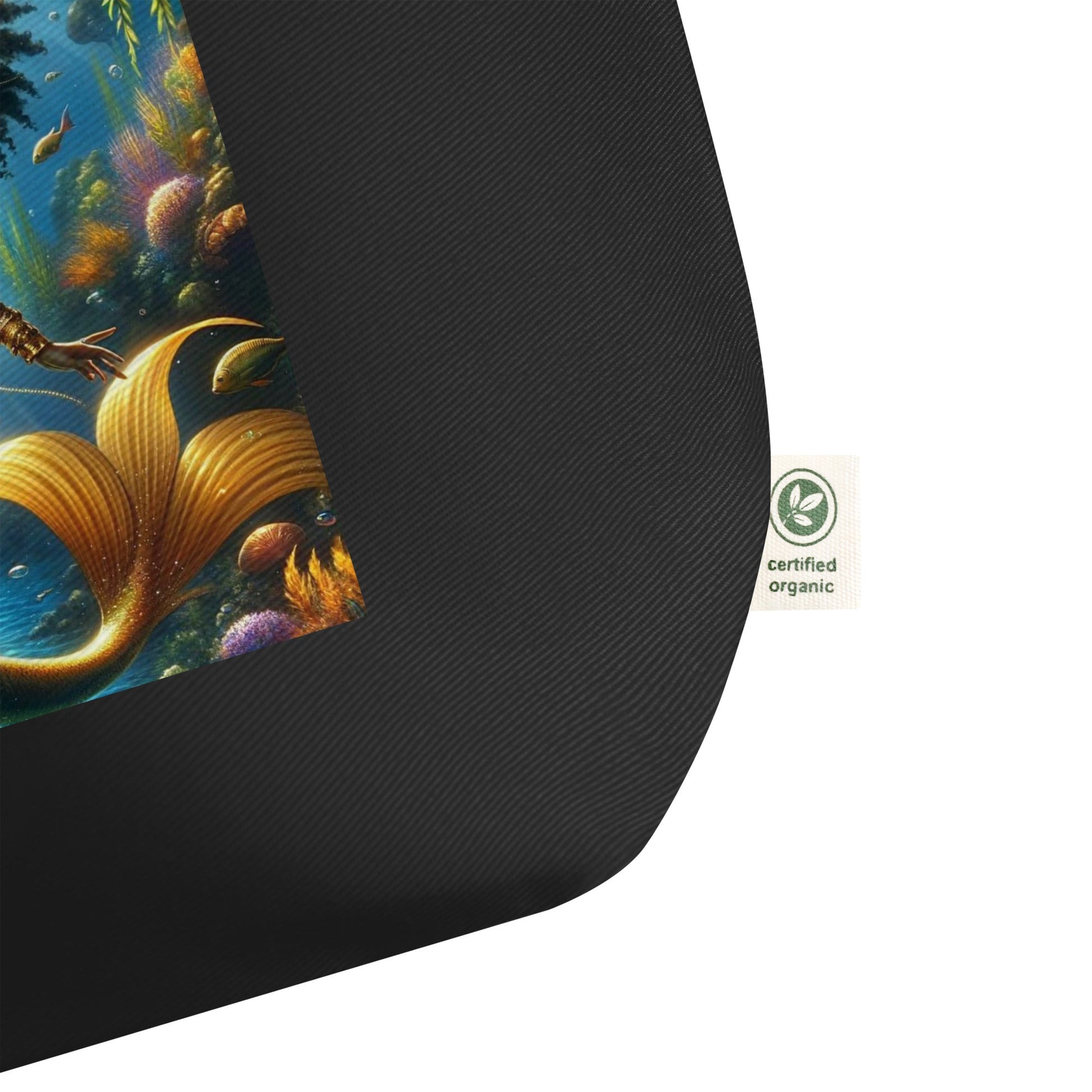 Oshun The Mermaid | Large organic tote bag - Craig’s Crafting Co.