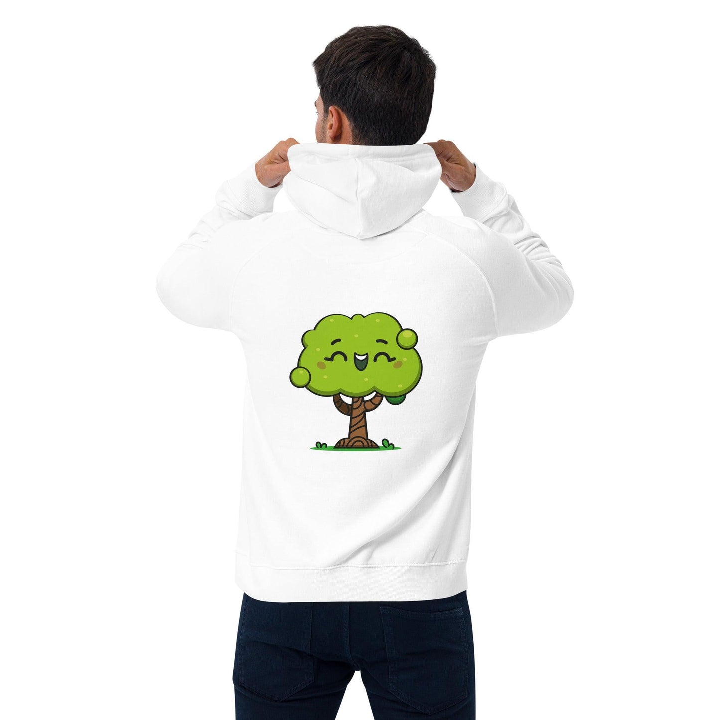 Tree Hugger | Unisex eco raglan hoodie - Craig’s Crafting Co. 